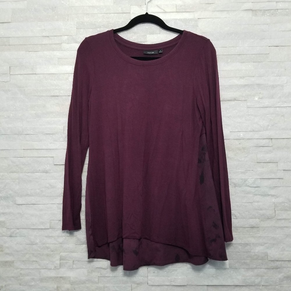 Apt 9 Tunic with silky detail in back